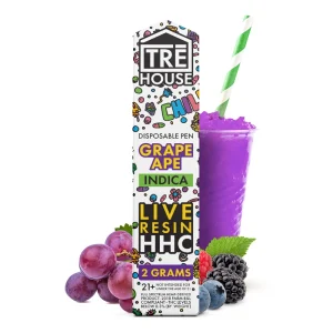 Live Resin HHC Disposable Vape Pen – Grape Ape