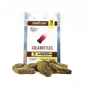 Green Queen Cola Bottles THC Gummies