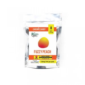 Green Queen Fuzzy Peach THC Gummies