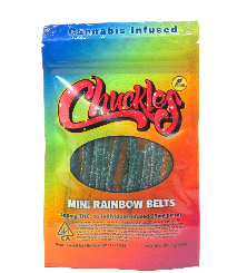 Chuckles Rainbow Belts – Vegan (400mg)