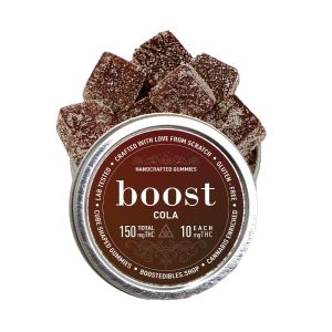 Boost Edibles Cola Gummies 150mg THC Cubes
