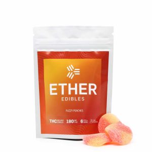 Ether Edibles Fuzzy Peach (180mg)