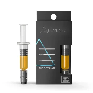Elements Distillate Syringe (1000mg) Blueberry
