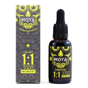 MOTA 1:1 CBD/THC 1000mg Tincture