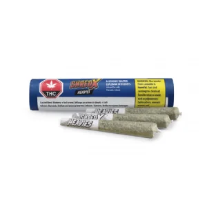 Blueberry Blaster Heavies Infused Pre roll