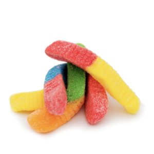 Delta 8 Gummies – Rainbow Gummy Worms