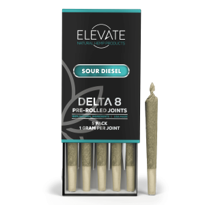 Delta-8 Pre-Rolls - Sour Diesel