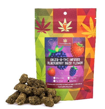 Delta 8 THC Infused Flower – Blackberry Haze