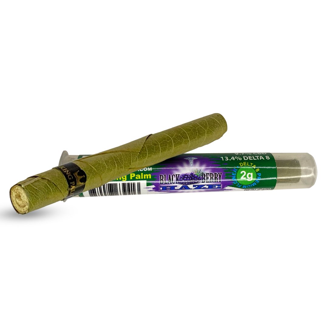 Квітковий блант з настоянкою Delta 8 THC – Blackberry Haze