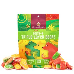 Delta 8 Triple Layer Bears Gummy