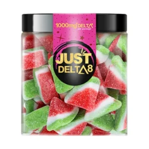 Just Delta 8 Watermelon Gummies 1000mg