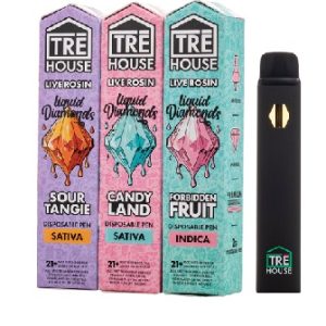 Tre House Live Rosin Liquid Diamonds Disposable