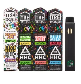 Tre House HHC Live Resin Disposable 2G