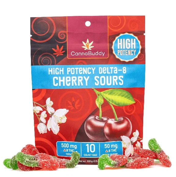 High Potency Delta 8 Cherry Sours