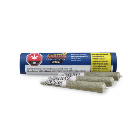 Blueberry Blaster Heavies Infused Pre roll