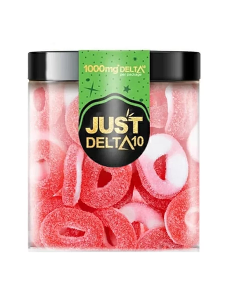 Just Delta10 Watermelon Rings Gummies 1000mg