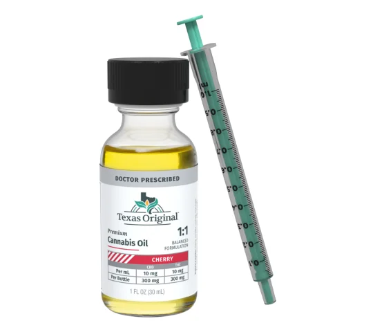 1:1 Cherry Oil Tincture (600 mg)